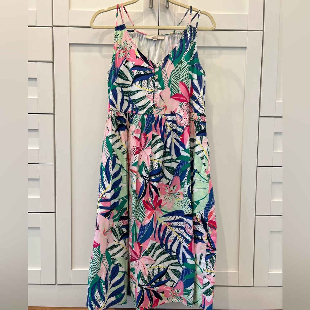 Loft Floral Dress